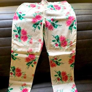 Children’s Place floral design Girls Pants size 16